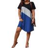 Blue Colorblock