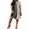 Colorblock Grey