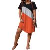 Orange Colorblock