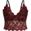 Burgundy and Black Lace