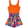 Orange Printed