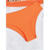 imageSOLY HUX Womens Tankini Set Tropical Print Tankini Swimsuit Sets 2 Piece Bathing Suits SwimwearOrange Graphic