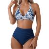 Dark Blue Tropical