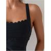 imageSOLY HUX Tankini Swimsuits for Women High Waisted Tummy Control Bathing Suits SwimwearSolid Black