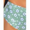 imageSOLY HUX Womens Floral Print Bikini Set Bathing Suits 2 Piece SwimsuitMulti Ditsy Floral