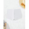 imageSOLY HUX Womens Summer Bikini Bottom Only High Waisted Swimsuit Beach Swim ShortsPure White