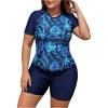 Dark Blue Tropical