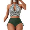 Green Striped