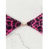 imageSOLY HUX Bathing Suit for Women Leopard Print Bikini Sets Two Piece SwimsuitMulti Leopard