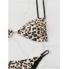 imageSOLY HUX Bathing Suit for Women Leopard Print Bikini Sets Two Piece SwimsuitMulti Leopard Print