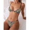 imageSOLY HUX Bathing Suit for Women Leopard Print Bikini Sets Two Piece SwimsuitMulti Leopard Print