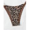 imageSOLY HUX Bathing Suit for Women Leopard Print Bikini Sets Two Piece SwimsuitMulticoloured Leopard