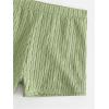 imageSOLY HUX Womens 2 Piece Swimsuits Halter Triangle Top with Shorts Bikini Set Bathing SuitsSolid Light Green