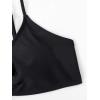 imageSOLY HUX Womens Spaghetti Strap Bikini Set Bathing Suit 2 Piece SwimsuitsBlack