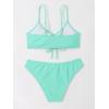 imageSOLY HUX Womens Spaghetti Strap Bikini Set Bathing Suit 2 Piece SwimsuitsMint Blue