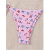 imageSOLY HUX Womens Bikini Sets Cherry Print Halter Triangle Tie Side Bathing Suits 2 Piece SwimsuitPink Cherry