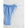 imageSOLY HUX Womens Color Block Underwire Bikini Sets Bathing Suits Two Piece SwimsuitsBlue Colorblock