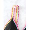 imageSOLY HUX Womens Triangle Bikini Top Spaghetti Strap Sexy Swimsuit Top OnlyBlack Colorblock