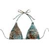 imageSOLY HUX Womens Triangle Bikini Top Summer Sexy Cheetah Leopard Print Halter Bathing Suit Swim Tops OnlyMulti Leopard
