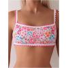 imageSOLY HUX Bathing Suit for Women Two Piece Floral Print Tie Back Swimsuit Bikini SetsPink Floral
