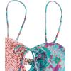imageSOLY HUX Womens Floral Print Tie Front High Cut Bikini Bathing Suit 2 Piece SwimsuitsMulticoloured Floral