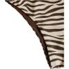 imageSOLY HUX Womens Bikini Sets Zebra Striped Bathing Suits Two Piece SwimsuitMulticoloured Zebra Stripe