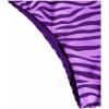 imageSOLY HUX Womens Bikini Sets Zebra Striped Bathing Suits Two Piece SwimsuitPurple Zebra Stripe