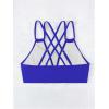 imageSOLY HUX Womens Bikini Tops V Neck Criss Cross Back Spaghetti Strap Padded Bathing Suit Swim Top OnlyPure Royal Blue