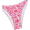 imageSOLY HUX Womens Floral Print Spaghetti Strap Bikini Bathing Suit 2 Piece SwimsuitsMulticoloured Floral