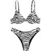 Black and White Zebra Stripe