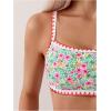 imageSOLY HUX Womens Floral Print Swimsuit Spaghetti Strap Bikini Sets Two Piece Bathing SuitsMulticoloured Floral