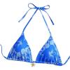 imageSOLY HUX Womens Floral Print Bikini Tops Halter Triangle Tie Back Bathing Suit Summer Swimsuit TopsBlue Floral