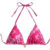 imageSOLY HUX Womens Floral Print Bikini Tops Halter Triangle Tie Back Bathing Suit Summer Swimsuit TopsPink Floral