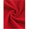 imageSOLY HUX Womens Halter Ruffle Cami Mini Dresses Bodycon Backless Club Party DressSolid Red