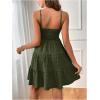 imageSOLY HUX Womens Sundress Smock Cami Mini Dress Sleeveless Swing A Line Short Dresses Casual Cute Summer DressesArmy Green