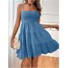 imageSOLY HUX Womens Sundress Smock Cami Mini Dress Sleeveless Swing A Line Short Dresses Casual Cute Summer DressesDusty Blue