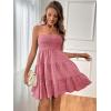 imageSOLY HUX Womens Sundress Smock Cami Mini Dress Sleeveless Swing A Line Short Dresses Casual Cute Summer DressesDusty Pink
