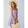 imageSOLY HUX Womens Sundress Smock Cami Mini Dress Sleeveless Swing A Line Short Dresses Casual Cute Summer DressesLilac Purple