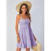 imageSOLY HUX Womens Sundress Smock Cami Mini Dress Sleeveless Swing A Line Short Dresses Casual Cute Summer DressesLilac Purple