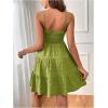 imageSOLY HUX Womens Sundress Smock Cami Mini Dress Sleeveless Swing A Line Short Dresses Casual Cute Summer DressesLime Green