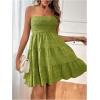 imageSOLY HUX Womens Sundress Smock Cami Mini Dress Sleeveless Swing A Line Short Dresses Casual Cute Summer DressesLime Green