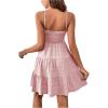 imageSOLY HUX Womens Sundress Smock Cami Mini Dress Sleeveless Swing A Line Short Dresses Casual Cute Summer DressesPlain Light Pink