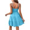 imageSOLY HUX Womens Sundress Smock Cami Mini Dress Sleeveless Swing A Line Short Dresses Casual Cute Summer DressesPlain Mint Blue