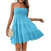 imageSOLY HUX Womens Sundress Smock Cami Mini Dress Sleeveless Swing A Line Short Dresses Casual Cute Summer DressesPlain Mint Blue