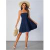 imageSOLY HUX Womens Sundress Smock Cami Mini Dress Sleeveless Swing A Line Short Dresses Casual Cute Summer DressesSolid Beige