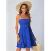 imageSOLY HUX Womens Sundress Smock Cami Mini Dress Sleeveless Swing A Line Short Dresses Casual Cute Summer DressesSolid Royal Blue