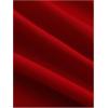 imageSOLY HUX Womens Summer Dresses Halter Bodycon Irregular Ruffle Trim 3D Flower Cami Mini Party Club DressPlain Red