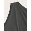 imageSOLY HUX Womens Summer Mini Dresses Off The Shoulder Ruched Bodycon Graduation Dress Sexy Going Out Party Club OutfitsPlain Grey