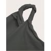 imageSOLY HUX Womens Summer Mini Dresses Off The Shoulder Ruched Bodycon Graduation Dress Sexy Going Out Party Club OutfitsPlain Grey