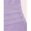 imageSOLY HUX Womens Summer Mini Dresses Off The Shoulder Ruched Bodycon Graduation Dress Sexy Going Out Party Club OutfitsPlain Purple